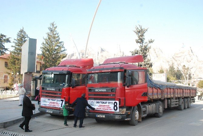 Tokat’tan Bayırbucak Türkmenlerine Un Yardımı