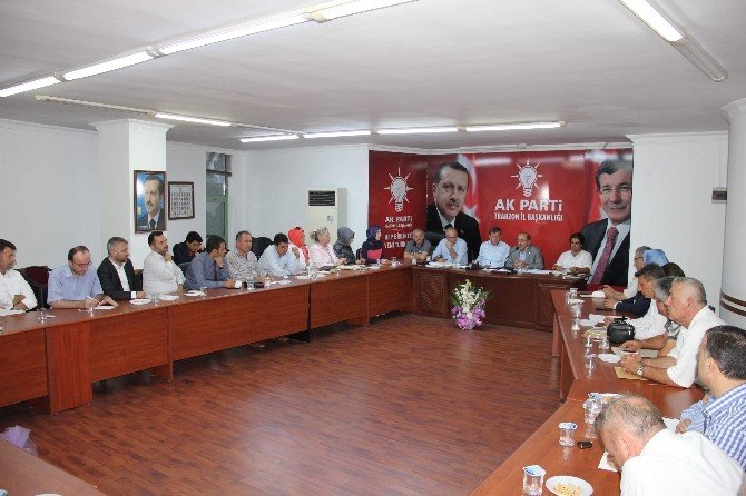 Ak Parti Trabzon İl Yönetim Kurulu Toplantısı Yapıldı