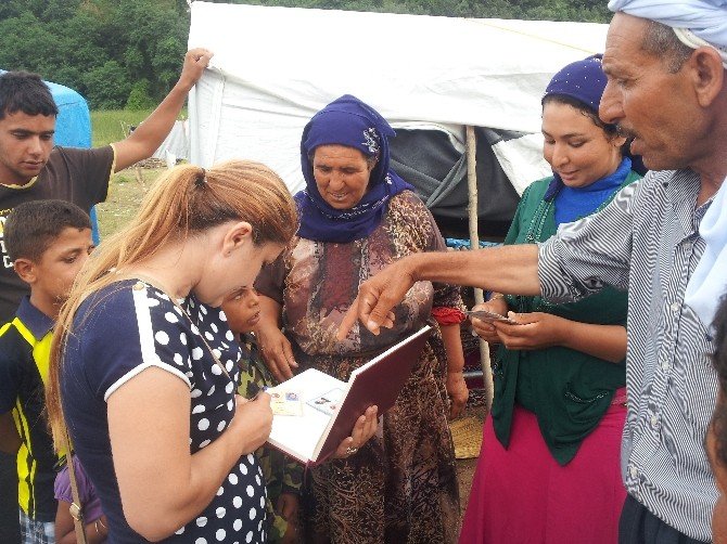 Çarşamba Tsm’den Mevsimlik İşçilere Sağlık Hizmeti