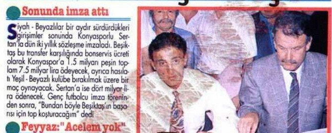Beşiktaş’ın Torku Konyaspor’a 22 Yıllık Borcu
