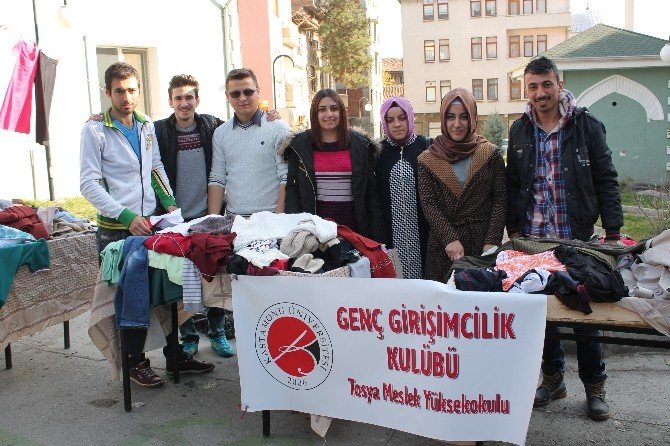 Tosya Meslek Yüksek Okulu Öğrencilerinden Örnek Davranış