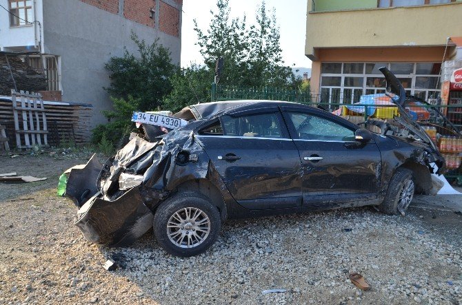 Tosya’da Trafik Kazası
