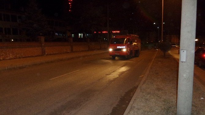 Tosya’da Gece Yarısı Meydana Gelen Patlama Panik Yarattı