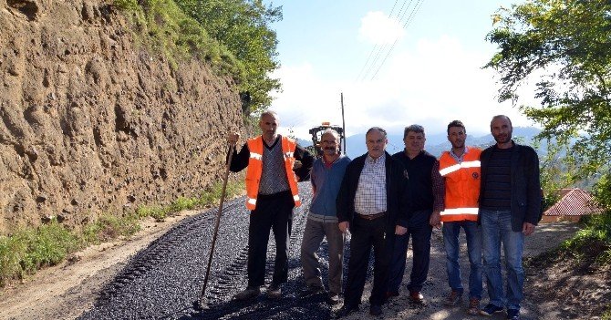 Büyükşehir’in Vakfıkebir’deki Asfalt Hamlesi Devam Ediyor