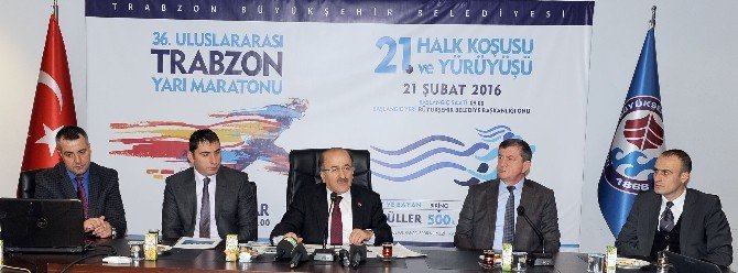 Trabzon’da Uluslararası Yarı Maraton Ve Halk Koşusu Heyecanı