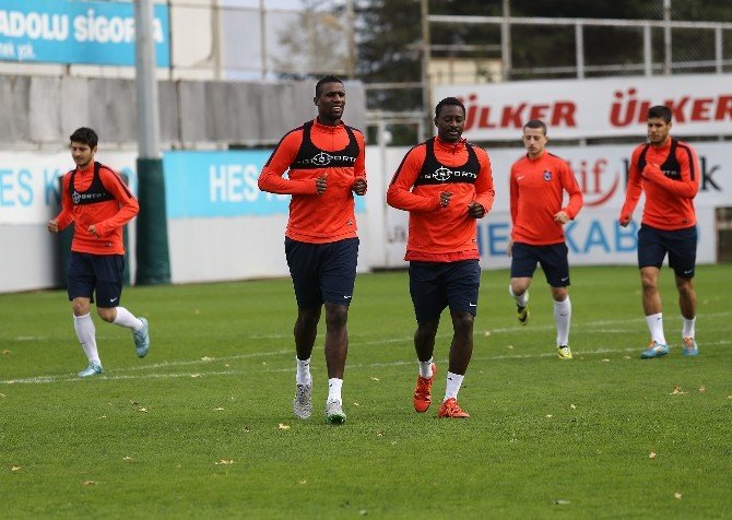 Trabzonspor, Gençlerbirliği Maçı Hazırlıklarını Sürdürdü