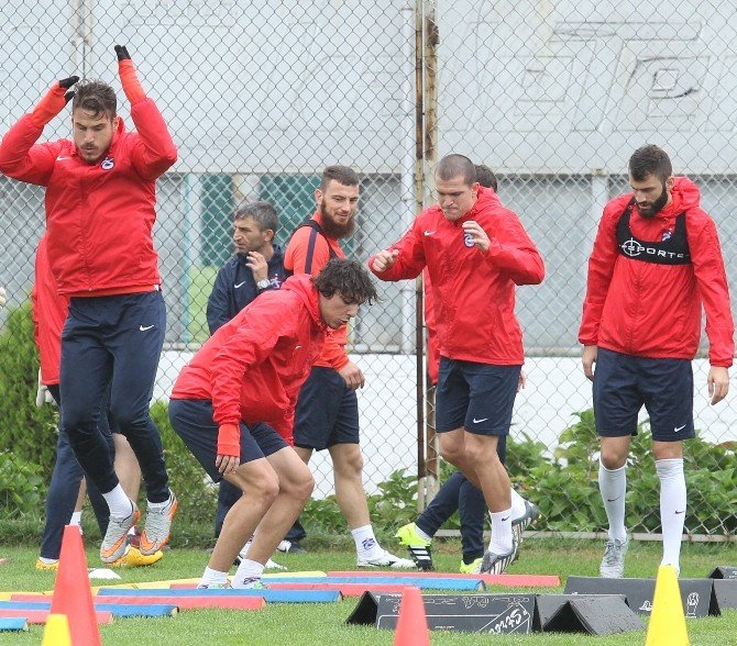 Trabzonspor, Mersin İdmanyurdu Maçı Hazırlıklarını Sürdürdü
