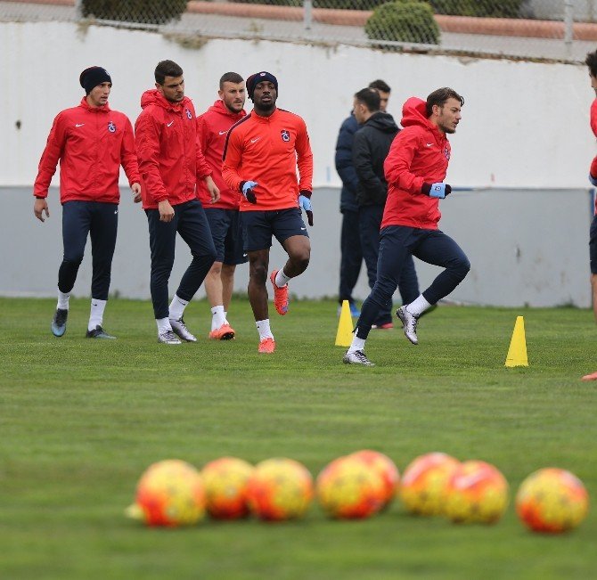 Trabzonspor, Galatasaray Maçı Hazırlıklarını Sürdürdü