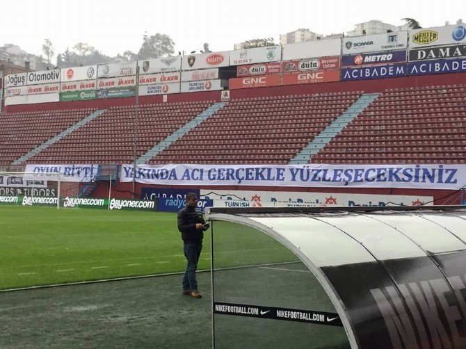 Trabzonspor Taraftarından Fenerbahçe’nin Pankartına Cevap