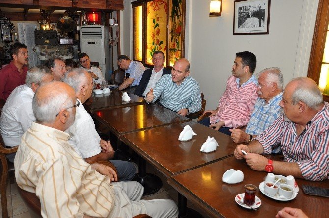 Ak Parti Genel Başkan Yardımcısı Süleyman Soylu, Esnafla Kahvaltı Buluşmalarını Sürdürüyor