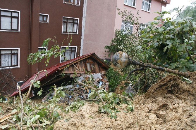 Trabzon Sürmene’deki Şiddetli Yağışlar