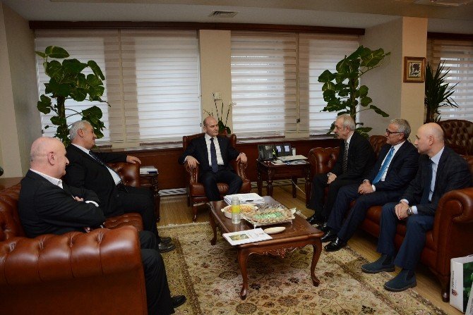 Trabzon Ticaret Borsası Heyeti’nden Bakan Soylu’ya Ziyaret