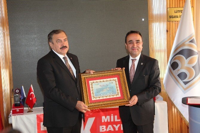 Bakan Eroğlu’na “Suyun Sinan”ı Unvanı