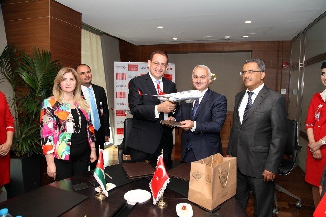Thy Ürdün Kraliyet Havayolları İle Kod Paylaşımı Anlaşması İmzaladı