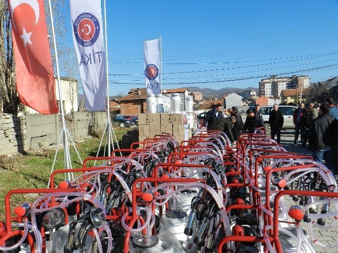 Tika’dan Kosovalı Süt Üreticilerine Büyük Destek