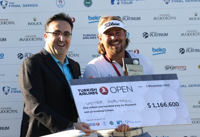 Turkısh Aırlınes Open’da Şampiyon Vıctor Dubuısson