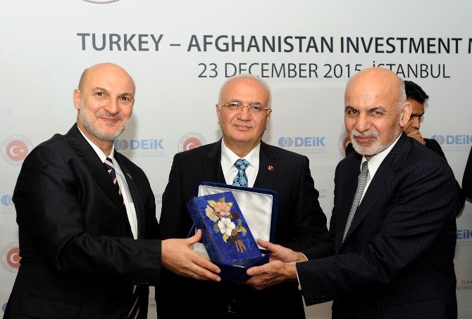 Afganistan Cumhurbaşkanı, Deik Üyesi Türk İş Adamları İle Bir Araya Geldi