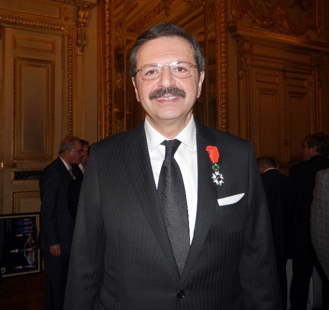 Fransa’dan Hisarcıklıoğlu’na Onur Nişanı