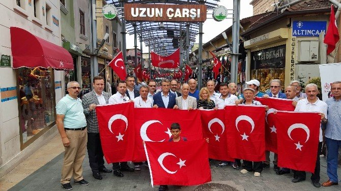 Btso’dan Teröre Bayraklı Tepki