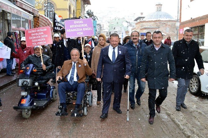 Engelsiz Kastamonu Yürüyüşü Yapıldı