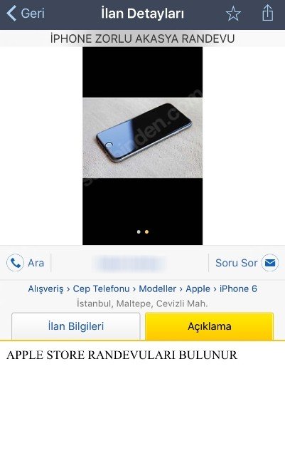 Apple Store Randevusu Karaborsaya Düştü