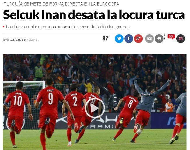 Millilerin Zaferi Avrupa Basınında