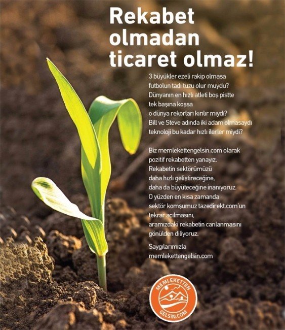 “Rekabet Olmadan Ticaret Olmaz”
