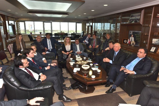 Ukrayna Heyeti’nden Ttso’ya Ziyaret