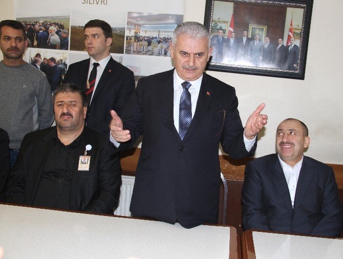 Ulaştırma ,Denizcilik Ve Haberleşme Bakanı Yıldırım Taksicileri Ziyaret Etti
