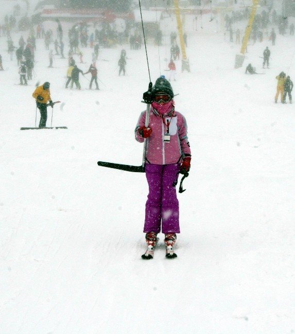 Uludağ’da Sömestr Tatili Yoğunluğu
