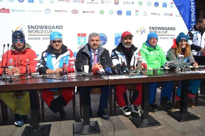 Fıs Snowboard Dünya Kupası Erciyes’te Yapılacak
