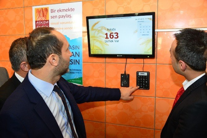 Ünye’de “Askıda Ekmek” Projesi Başladı