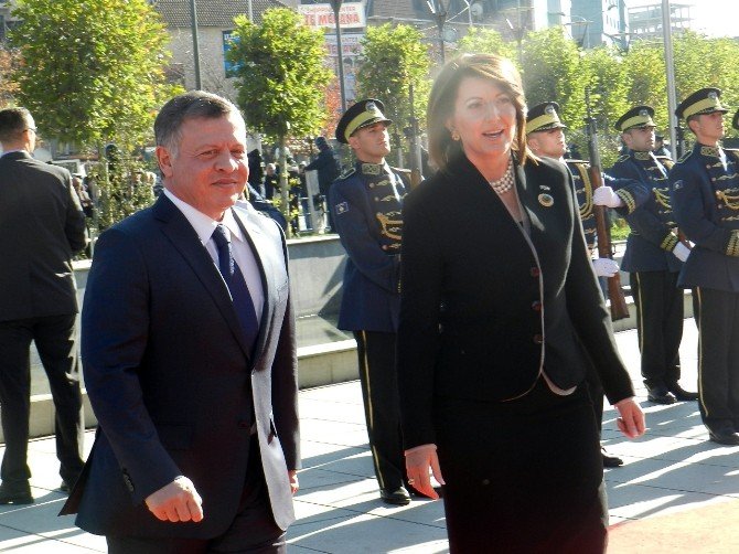Ürdün Kralı Abdullah Kosova’da Resmi Törenle Karşılandı