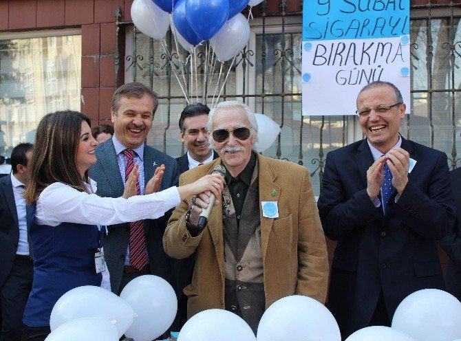 Eşref Kolçak, Sigarayı Bırakışının 30. Yılını Gökyüzüne Balon Salarak Kutladı