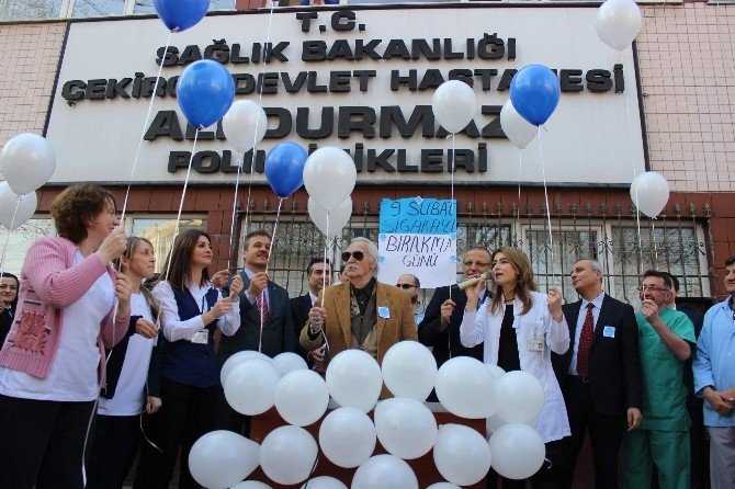 Eşref Kolçak, Sigarayı Bırakışının 30. Yılını Gökyüzüne Balon Salarak Kutladı
