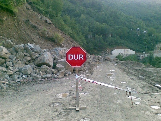Doğu Karadeniz’de Heyelan Uyarıları