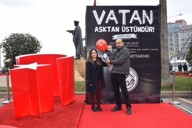 Giresun Belediyesi’nden Sevgililer Günü’nde Anlamlı Stant