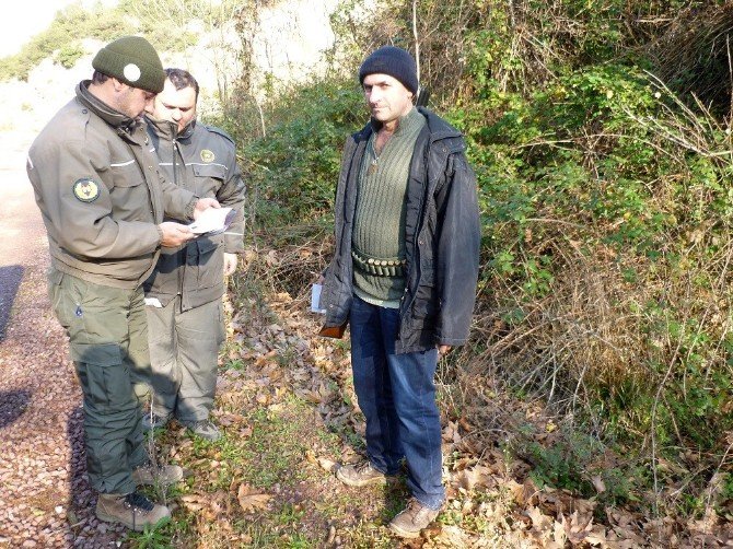 Yalova’da Avcı Denetimleri Devam Ediyor