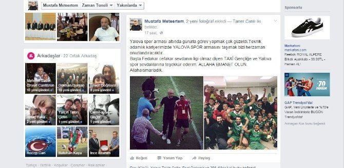 Yalovaspor’da İstafa Şoku