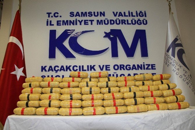 Samsun’da 82 Kilo Eroinle Yakalandı, 17.5 Yıl Ceza Aldı