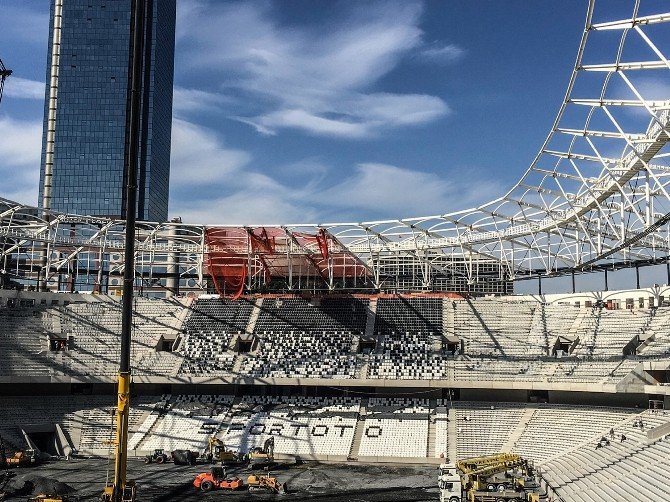 Vodafone Arena’da Son Rötuşlar