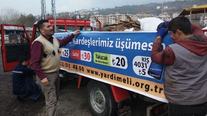 Bartın’da 25 Aileye Kış Yardımı
