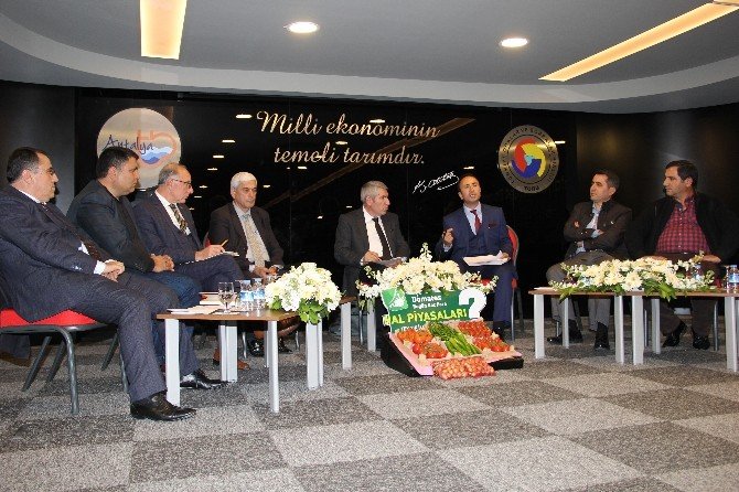 Yaş Meyve Ve Sebzede Fiyatlandırma Politikaları Atb’de Konuşuldu