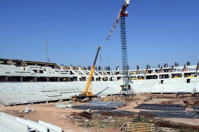 Pişmaniye Şeklindeki Statta Sona Yaklaşıldı