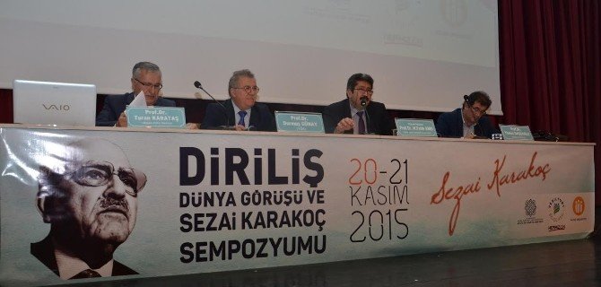 ’Diriliş Dünya Görüşü Ve Sezai Karakoç’ Sempozyumuna Yoğun İlgi