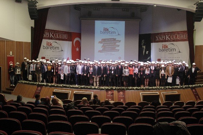 Yıldızlı Öğrenciler Mesleğe Adımlarını “İlk Baret”lerini Takarak Attı
