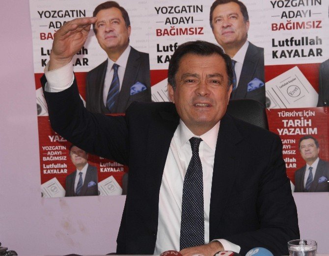 Yozgat Bağımsız Milletvekili Adayı Kayalar: ”5’inci Parti Geliyor”