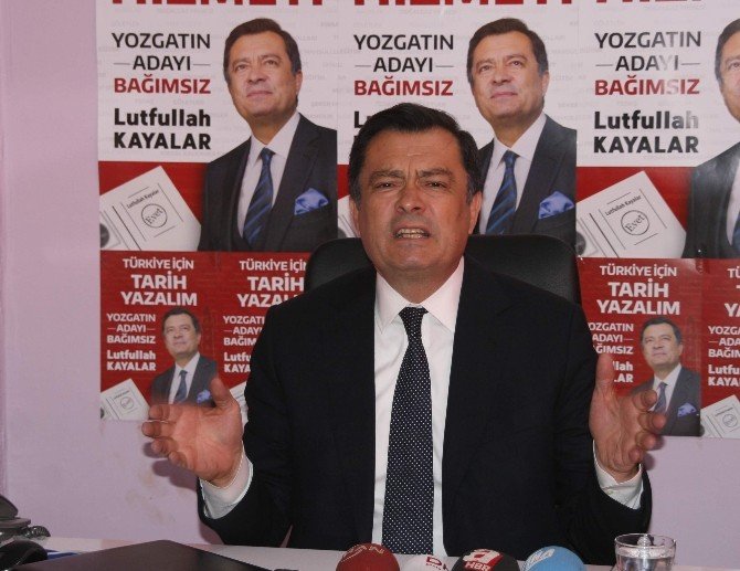 Yozgat Bağımsız Milletvekili Adayı Kayalar: ”5’inci Parti Geliyor”