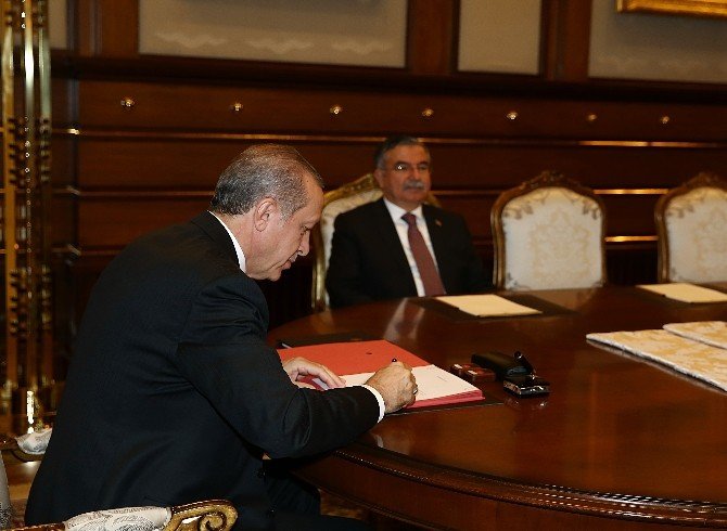 Cumhurbaşkanı Erdoğan, Yüksek Askeri Şura Kararlarını Onayladı