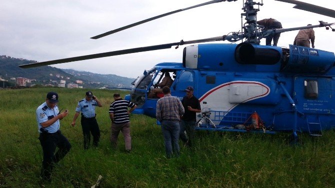 Yunanistan’dan Kalkan Askeri Helikopter Giresun’a Zorunlu İniş Yaptı